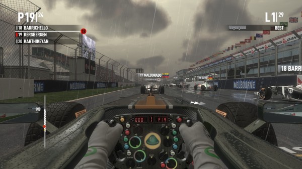 F1 em HD até no seu videogame - clique para ampliar