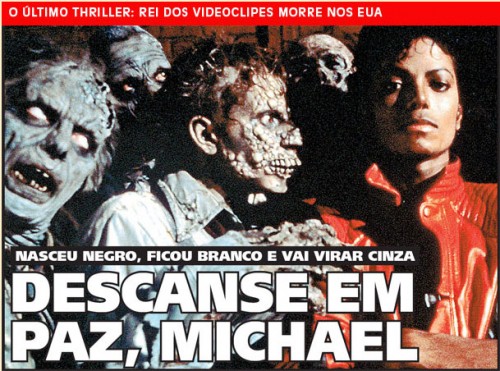 Michael Jackson - Nasceu negro, ficou branco e vai virar cinza...