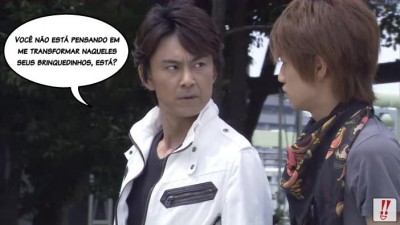 Kotaro Minami deixando claro que os Kamen Rider da época dele eram MACHOS DE VERDADE!!